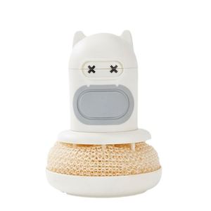 Nouvelle Brosse de Nettoyage Automatique à Dosage Intégré pour Cuisine, Design Mignon, Idéale pour Nettoyer les Taches sur les Casseroles - Product Image 5