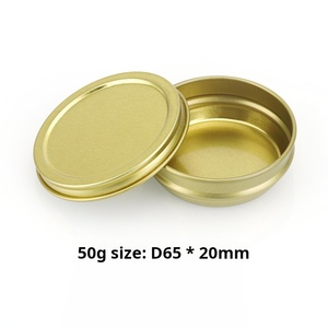Boîtes de <span class=keywords><strong>caviar</strong></span> en métal fer blanc couleur or avec bouchons torsadés avec étiquette personnalisée ronde vide de luxe 30g 50g 100g <span class=keywords><strong>250g</strong></span> - Product Image 6