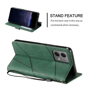 Fundas para Teléfono con Ranuras para Tarjetas, Diseño de Cartera, en Cuero PU, para MOTO G75 Edge 40 Neo <span class=keywords><strong>Samsung</strong></span> Huawei, Protectora Antigolpes - Product Image 3