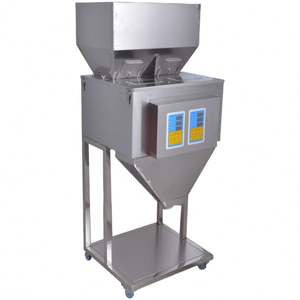 Dispensador de Alta Precisión de Acero Inoxidable con 2 Cabezales para Rellenar Bolsas de 999g con Uvas, Frutos Secos, Bayas de Goji, Especias, Polvo, Harina, Café, Té y Bebidas - Product Image 5