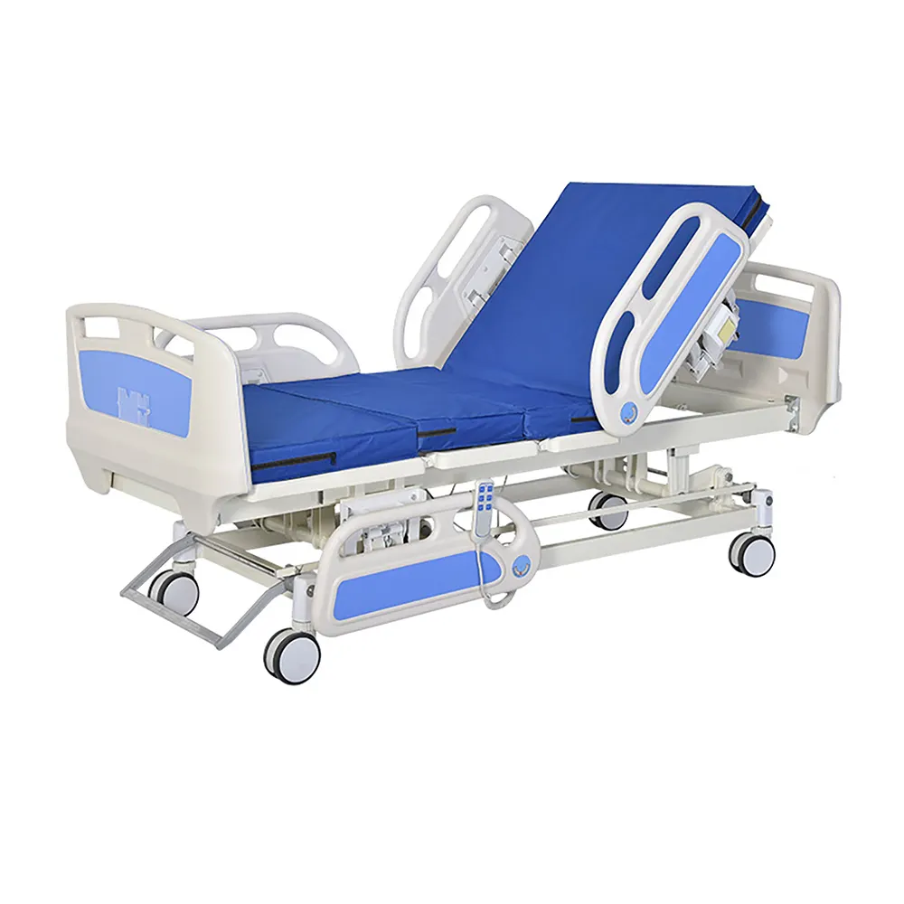 간호 병원 스틸 ICU 환자 의료 침대 가격 3 기능 전기 병원 침대