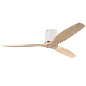 Ventilador de Techo Moderno Minimalista de 20 cm de Perfil Bajo, Reversible, con Motor de Cobre, Montaje Empotrado, con 3 Aspas de Madera - Product Image 3