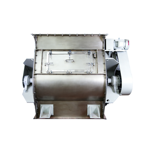 Mélangeur à pales automatique à double arbre sanitaire en acier inoxydable 304, de qualité alimentaire, pour additifs alimentaires pour volailles et bétail - Product Image 2