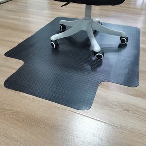 سجادة مكتبية قياسية مخصصة من البي في سي مضادة للانزلاق شفافة ذاتية اللصق مطبوعة لحماية الأرضية تحت الكراسي - Product Image 2