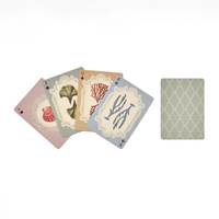 Cartes à jouer personnalisées avec logo imprimé, durables, de haute qualité, brillantes, lisses, imperméables, cartes de poker