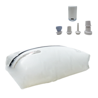 Sacs de compression sous vide pour économiser de l'espace, avec fermeture éclair, pompe à air électrique, étanches IPX68, 16L, pliables, avec crochet de suspension pour vêtements