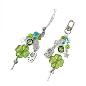 Llavero Acrílico con Lazo de Dibujos Animados, Cuentas, Colgante de Corazón, Estrella, <span class=keywords><strong>Guitarra</strong></span>, Mariposa, Cruz, para Funda de Teléfono, Cordón - Product Image 4