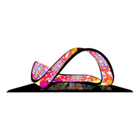 Produit créatif Triangle de forme irrégulière P4 P5 Écran de visualisation Led pour cabine de DJ d'intérieur pour discothèque