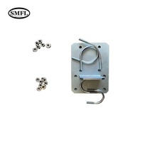 SMFL métal acier inoxydable roulant panneau solaire supports de montage réglable en acier inoxydable crochet de toit réglable Offre Spéciale