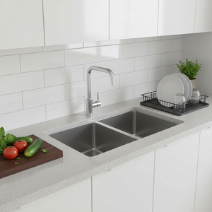 [BAEKJO] EUROPEAN WBD832 Kitchen Sink with Satin Finish Providing Smooth Clean Look and <b>Scratch</b> Resistance - Product Image 3