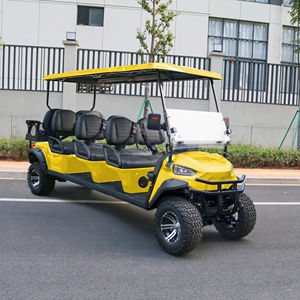 6 מושבים מחוץ לכביש עגלת גולף חשמלי 72v, סולארית מופעל עם סוללת ליתיום - Product Image 3