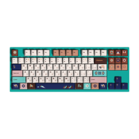 [Fournisseur OEM] Clavier TKL 87 touches sans fil, tri-mode, interrupteurs silencieux, rétroéclairage RGB, hot-swap, batterie 10000 mAh, prise en charge de la personnalisation