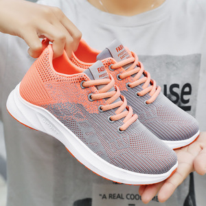 Chaussures de sport décontractées pour femmes, printemps et automne, tissées, respirantes, polyvalentes, en maille, pour la course à pied - Product Image 4