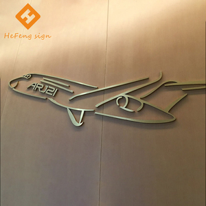 Laser Cut Metal Office Reception <strong>Sign</strong> Building Signage Beauty Salon Logo <strong>Wall</strong> <strong>Sign</strong> Custom Logo Letters Advertising Acrylic <strong>Sign</strong> - Product Image 2