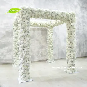 GNW Designs colorés, quatre piliers, arrangement floral, entrées, décoration de mariage - Product Image 1