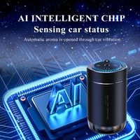 Meilleure Vente Diffuseur d'Arômes Intelligent Portable USB Rechargeable pour Voiture, Diffuseur de Parfum Huile Essentielle