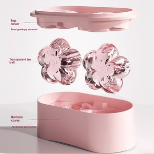 Moule à glaçons créatif <span class=keywords><strong>Sakura</strong></span> en PP pour <span class=keywords><strong>whisky</strong></span>, usage commercial, design moderne et minimaliste, bac à glaçons DIY - Product Image 5