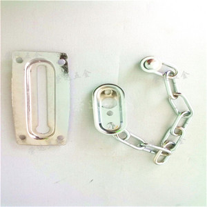 Chaîne de sécurité antivol Jin Aoding en acier laminé à froid nickelé pour porte, usage hôtelier - Product Image 3