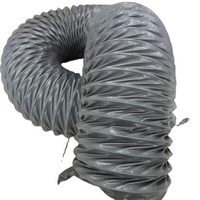 D50 ~ 400mm tissu en Nylon conduit d'air haute température tuyau d'échappement télescopique atelier d'usine tuyau d'échappement d'air d'échappement