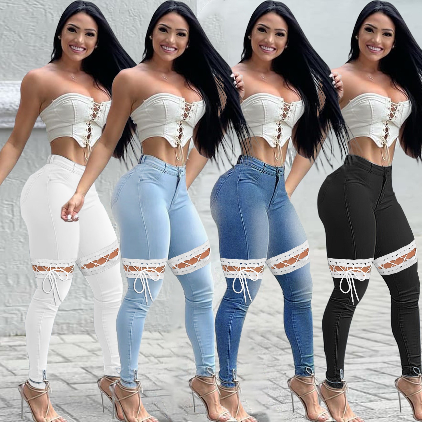 Venta al por mayor jean talles grandes-Compre online los mejores jean  talles grandes lotes de China jean talles grandes a mayoristas | Alibaba.com