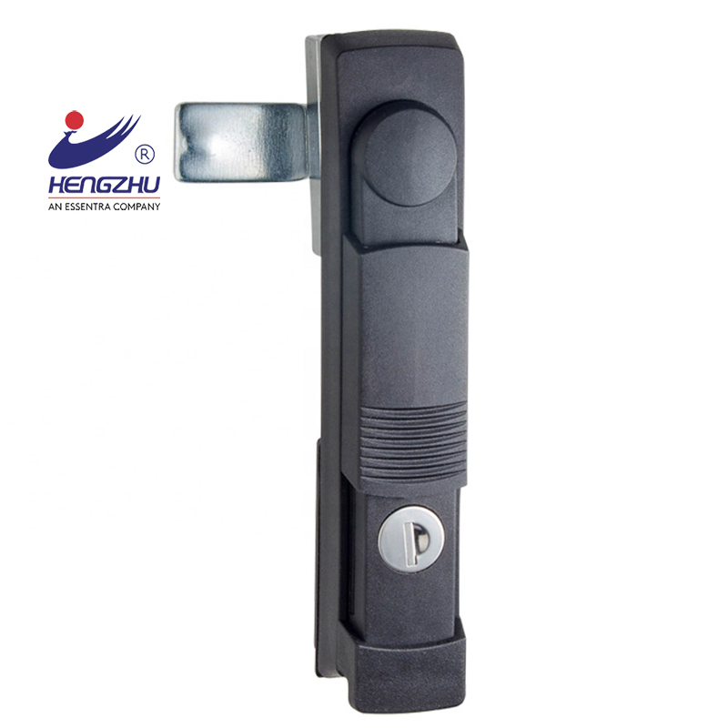 Rod Control Lock Swing Handle Lock Plastic Door Latch MS824 Black Plastic Handle Lock · image 1
