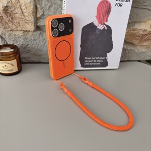 Étui à dragonne respirant et dissipateur de chaleur pour <span class=keywords><strong>iPhone</strong></span> Air <span class=keywords><strong>13</strong></span> <span class=keywords><strong>14</strong></span> 15 16 17 Pro Max avec recharge sans fil et <span class=keywords><strong>coque</strong></span> magnétique - Product Image 2