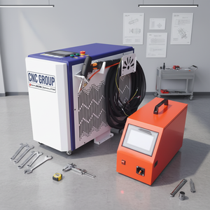 Máquina de Soldadura Láser de Fibra Portátil Rayman, 3000W de Potencia, Alta Precisión, Refrigeración por Agua, para Metal, Aluminio, Acero Inoxidable, Alta Potencia - Product Image 1