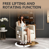 Fauteuil de Coiffure Professionnel Moderne pour Salon de Beauté et Barbier – Chaise de Barbier Relevable pour Femme – Vente en Gros