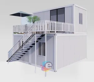 Mobile Home Supplier Prefab Puerto Rico 20ft Modular Foldable Portable Tiny Container House Philippines For Sale