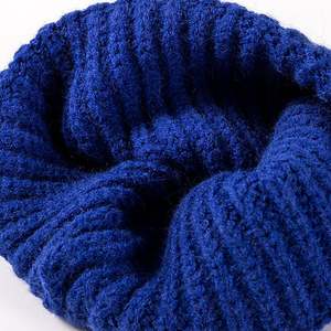 Gorro de Punto Estilo Coreano para Otoño e Invierno, Cálido y Grueso, Gorro de Lana sin Ala con Tres Puntas - Product Image 4