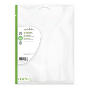 สายเคเบิลวิดีโอ BNC ตัวผู้ถึง BNC ตัวผู้ ยาว 2 ม. ขั้วต่อโคแอกเซียลสีดำสำหรับอุปกรณ์เฝ้าระวังและอุปกรณ์ภาพและเสียง - Product Image 3