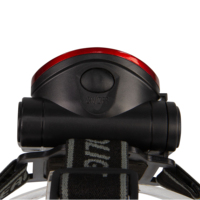 Lampe frontale LED à piles sèches, vente chaude, ABS, phare de forêt, lampe torche LED, lampe frontale