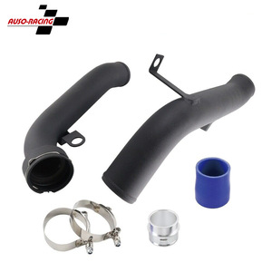 ท่อไอเสียเทอร์โบ Auso-Racing สำหรับรถยนต์ Volkswagen Golf Mk5 Mk6 Gti Jetta Scirocco Audi Tt A3 2.0T ทำจากอลูมิเนียมอัลลอยด์แบบท่อตรง - Product Image 1
