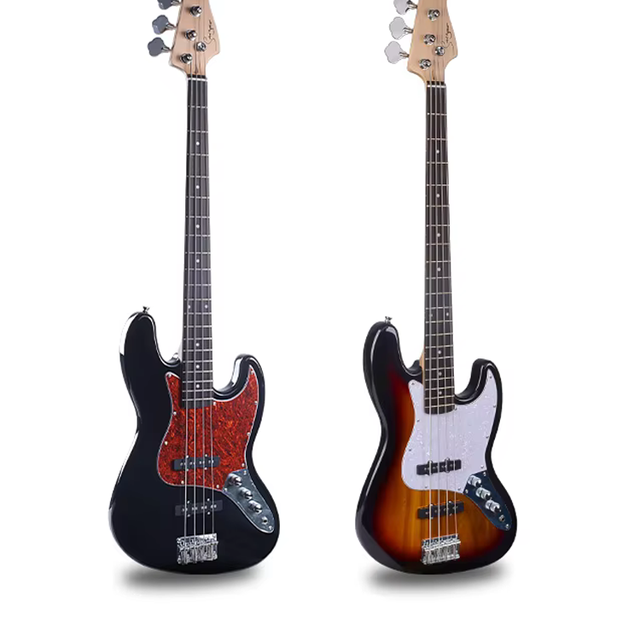 JB-02 China Factory Price 4 String Electric Bass Guitar for J Style Guitar Bass