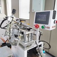 Máquina Automática de Serigrafía Plana de Brazo Oblicuo para Impresión de Logotipos en Láminas de PVC y Papel