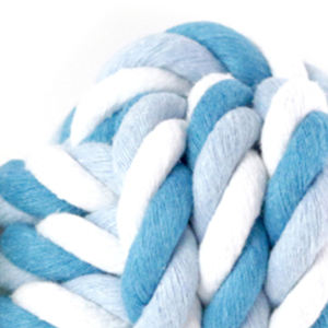 Durable Pet <b>Toy</b> for Interactive Play 8cm Cotton <b>Rope</b> <b>Ball</b> Pet Chew <b>Toy</b> - Product Image 5