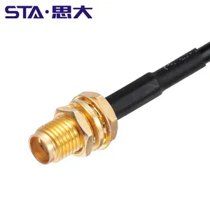 Coaxial Cable Extension 6inch 10 15 20cm SMA Female To SMA Male RG178 RG316 RF Cable
