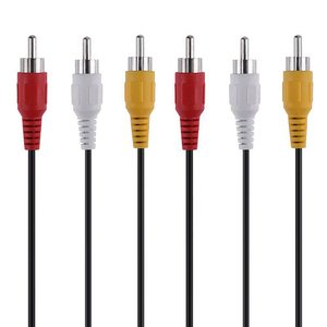 Prix d'usine <span class=keywords><strong>3</strong></span> <span class=keywords><strong>RCA</strong></span> Femelle vers <span class=keywords><strong>6</strong></span> <span class=keywords><strong>RCA</strong></span> Mâle Splitter Audio Vidéo Adaptateur Câble AV Transmission de données universelle Câble <span class=keywords><strong>RCA</strong></span> - Product Image 5