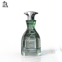 Botol Parfum Kaca Kosong Desain Baru Khusus 50ml 100ml, Botol Parfum Mewah dengan Semprotan, Kemasan Botol Parfum