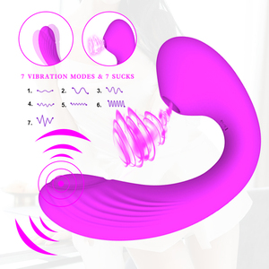 Vibrateur 2-en-1 vibrant et suceur pour femmes, Godemiché vibrant pour femmes, Jouets sexuels pour adultes, Clitoris, Couple, Masturbateurs féminins Xx.xx% - Product Image 4