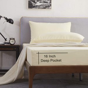 Ensemble de draps de lit brodés de luxe de haute qualité à prix avantageux, fabriqué en Chine, série 400TC, microfibre, ensemble de literie 4 pièces - Product Image 4