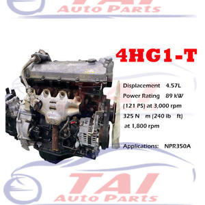 เครื่องยนต์ดีเซล 4HG1T ของแท้ ประกอบเสร็จสมบูรณ์ สำหรับรุ่น 350A - Product Image 5