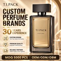 Flacon de parfum en verre rectangulaire ambré 50 ml avec bouchon noir et boîte, flacon de parfum personnalisé pour emballage de marque privée, coffret cadeau