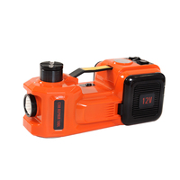 Kit de cric hydraulique électrique portable 5 tonnes 3 en 1 12v avec ensembles de clés pour une utilisation en extérieur et pour le levage de camions