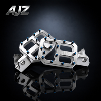 Repose-pieds en aluminium CNC pour Surron Light Bee X Talaria MX4 MX5 E-Ride Pro SS, haute performance, larges, antidérapants, pédales pour moto électrique tout-terrain