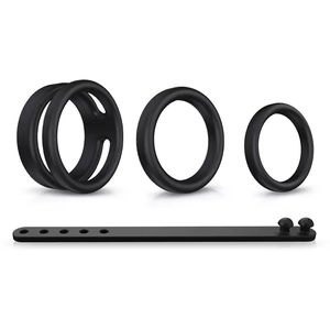 Anneau pénien personnalisé pour homme, triple retenue, retardateur d'éjaculation, jouet intime, accessoire sexuel pour adulte - Product Image 1