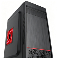 Boîtier de tour PC ATX Micro ATX très populaire, 7 emplacements PCI, 2 HDD, 2 SSD, points de montage de ventilateurs multiples, accessoires pour ordinateur de bureau