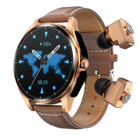 Nuevo Reloj Inteligente con Auriculares TWS, Pantalla IPS; Pagos sin Conexión, Monitor de Frecuencia Cardíaca, Presión Arterial, Monitor de Sueño, Rastreador de Actividad de Silicona