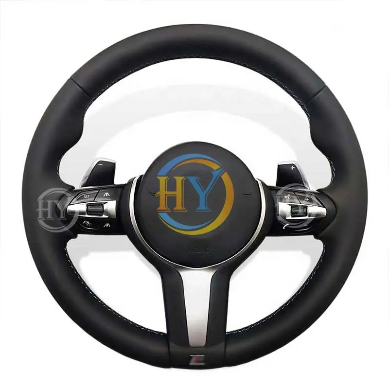 Customized Leather Steering Wheel Fit For BMW F10 F20 F30 F15 F25 F07 F01 E46 E60 E90 M3 M4 M5 M6 M Performance