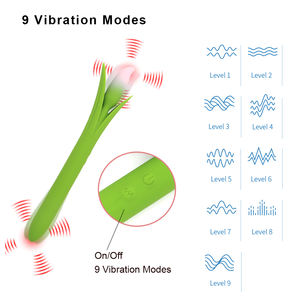 Vrouwelijke Multifunctionele Siliconen Dildo Vibrator Volwassen Producten Clitorale Vagina Masturbatie Rose Seksspeeltjesdoos Voor Vrouwen - Product Image 6